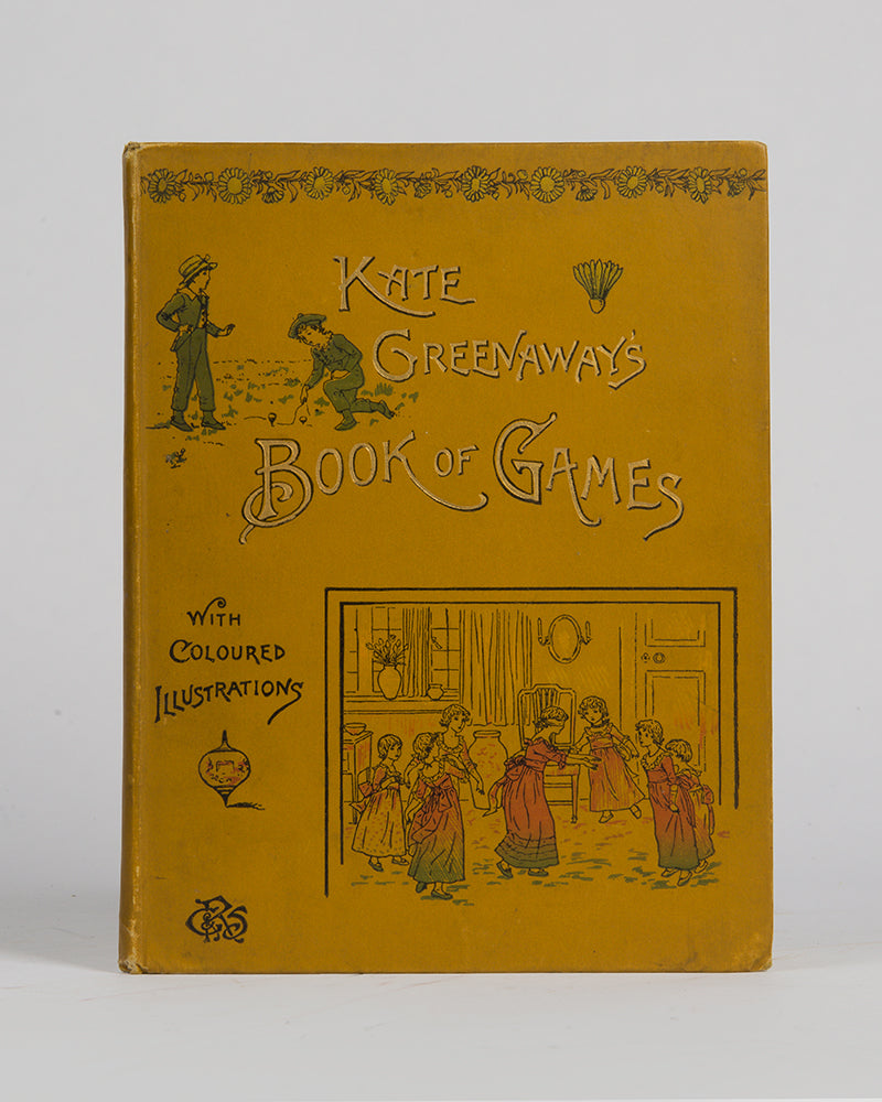 A lovely copy of Kate Greenaway's Book of Games in very good condition with bright, colourful illustrations. 