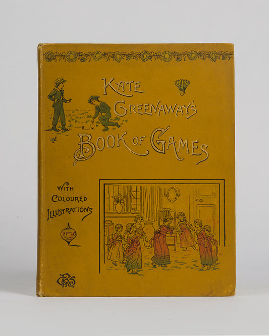 A lovely copy of Kate Greenaway's Book of Games in very good condition with bright, colourful illustrations. 