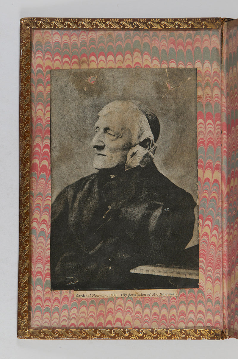 The first edition of John Henry Newman's great spiritual autobiography, the Apologia pro Vita Sua, with the original wrappers bound-in to the rear