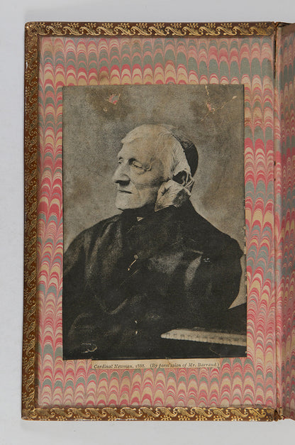 The first edition of John Henry Newman's great spiritual autobiography, the Apologia pro Vita Sua, with the original wrappers bound-in to the rear