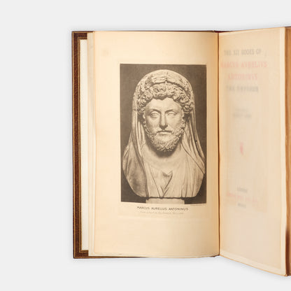 A beautiful edition of Marcus Aurelius' meditations in English translation, finely bound by Riviere & Son