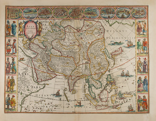 Asia noviter delineata.