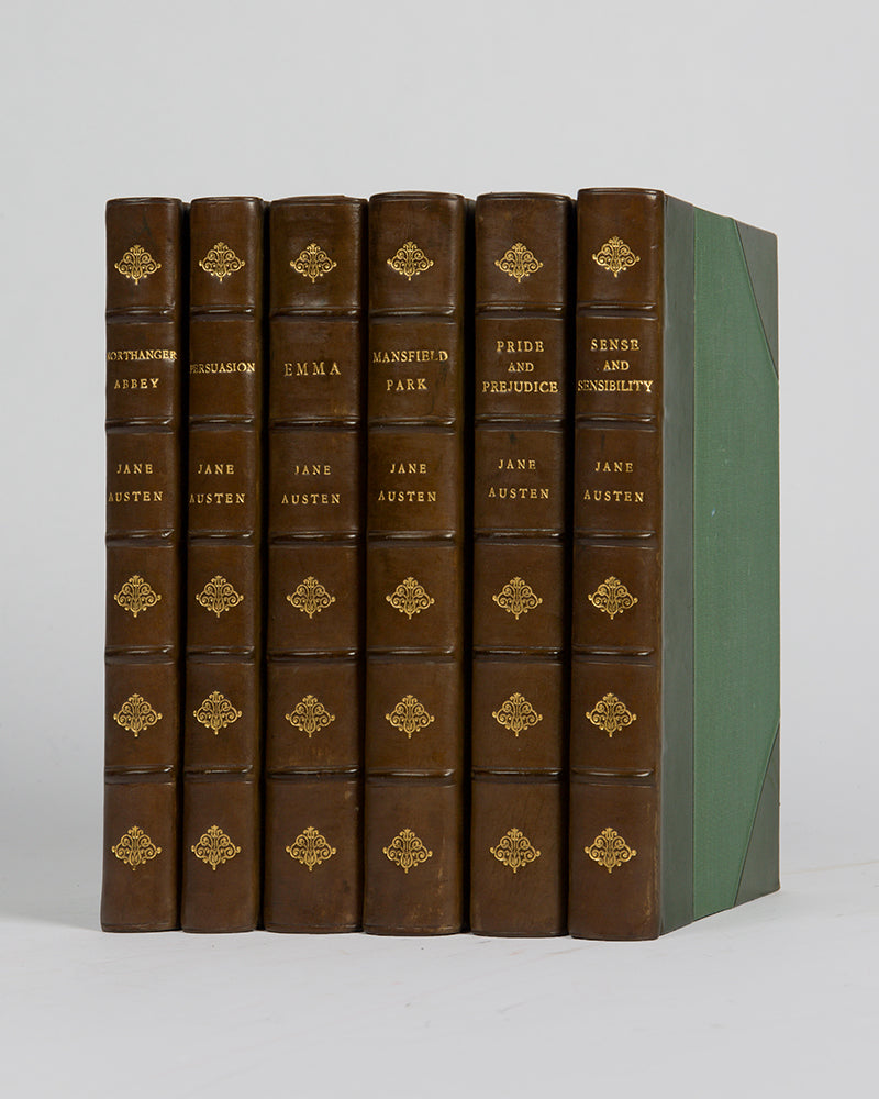 A lovely set of The Novels of Jane Austen, with colour illustrations by C.E. Brock.
