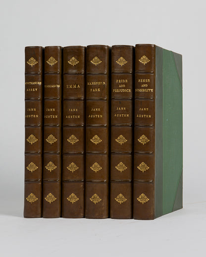 A lovely set of The Novels of Jane Austen, with colour illustrations by C.E. Brock.