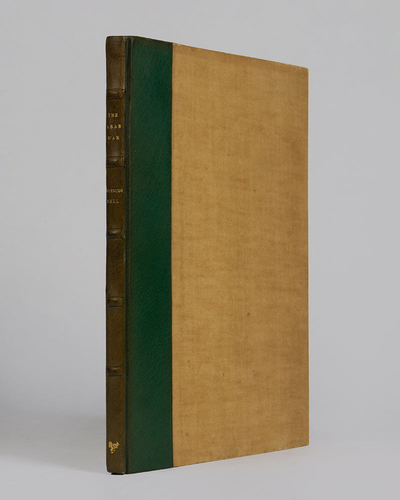 Scarce limited edition bound by Sangorski & Sutcliffe of Gertrude Bell's The Arab War.