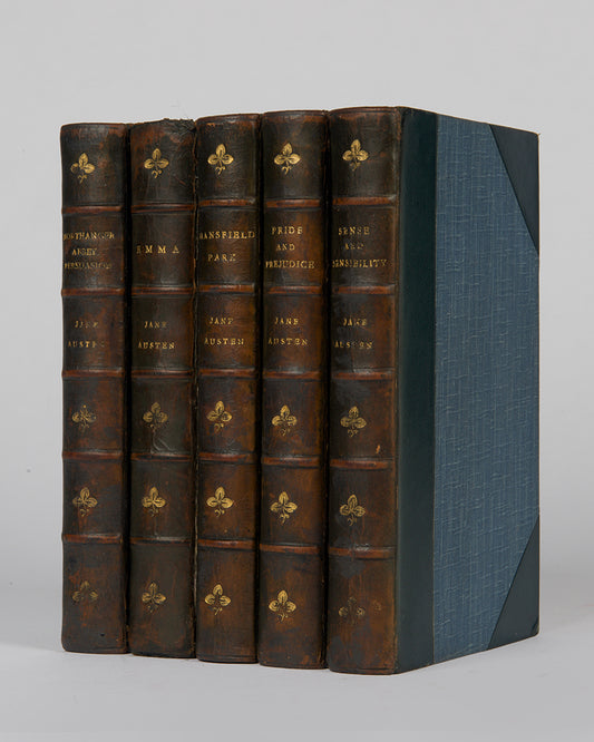 A lovely set of Jane Austen's Works comprising of Sense and Sensibility, Pride and Prejudice, Mansfield Park, Emma, Northanger Abbey and Persuasion.