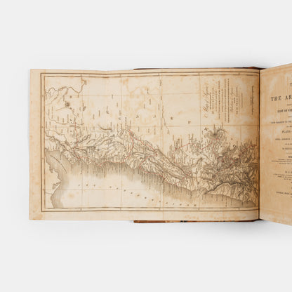 Freya Stark's copy of this first edition of Travels Among the Arab Tribes by James Silk Buckingham, with her bookplate.