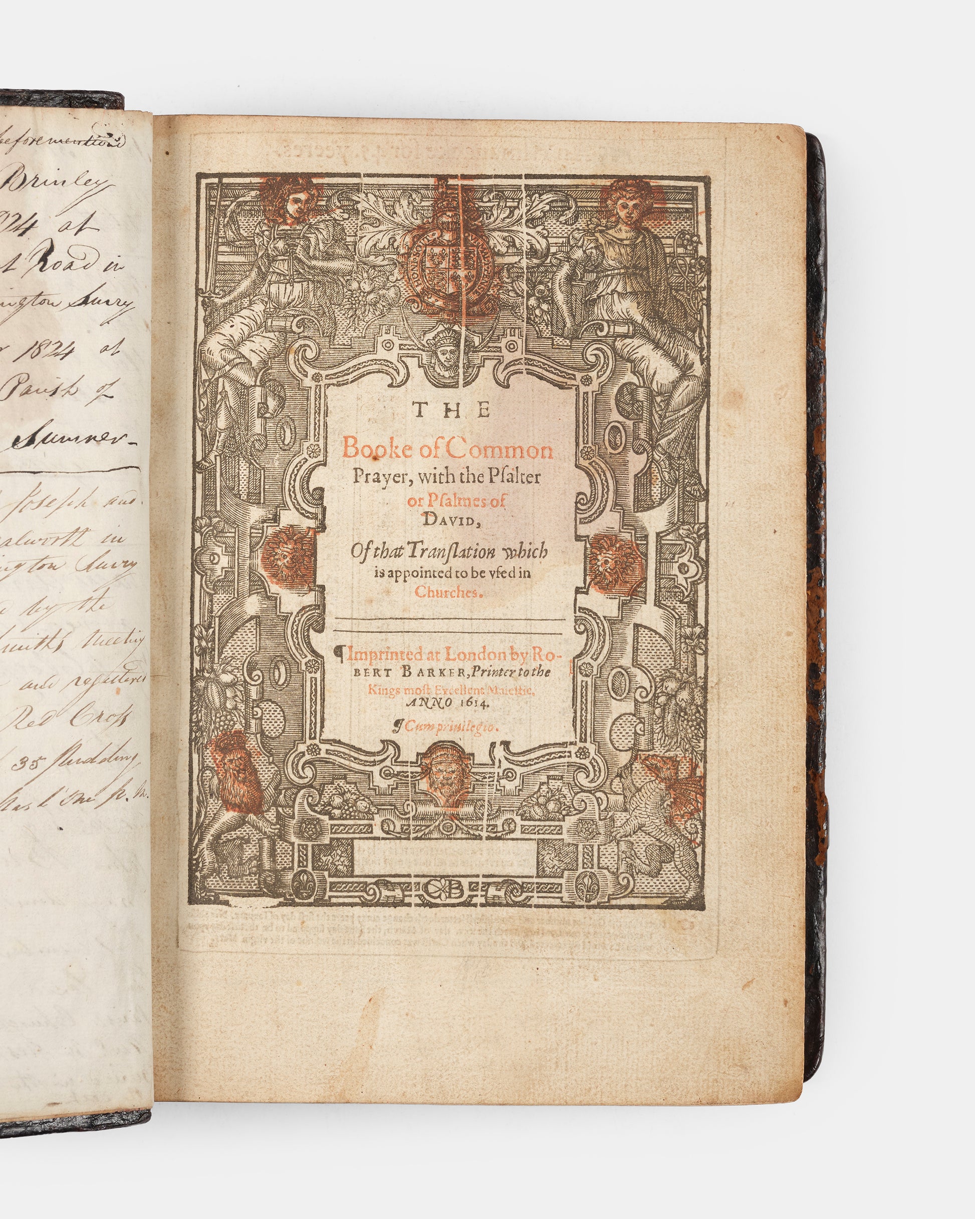 A superb, rare complete example of the Geneva Bible, bound with the Book of Common Prayer, Concordances and Pslam, in the original blind-panelled calf binding
