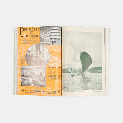 First edition of the 1939 issue of the The Straits Times Annual of Singapore, profusely illustrated and revealing life in Singapore and Southeast Asia at the outset of the War.