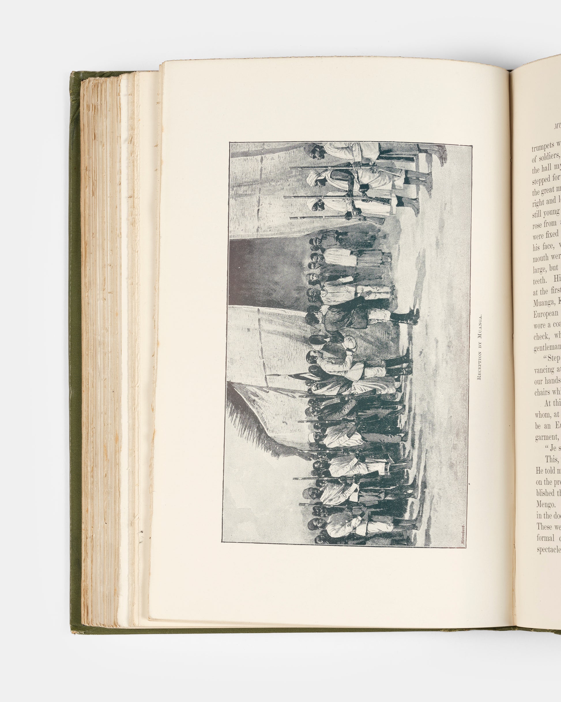 First English edition of New Light on Dark Africa by Carl Peters, inscribed by the translator, Henry William Dulcken, to a member of the Negreponte family dated 1891.