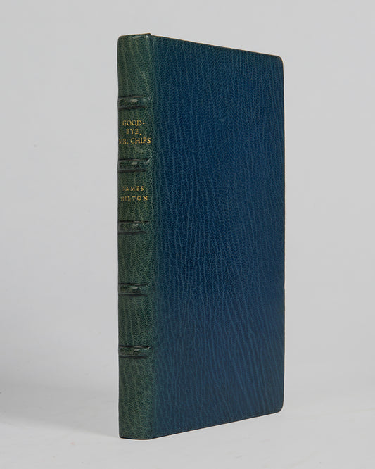 A Sangorski & Sutcliffe fine binding of Good-Bye, Mr Chips by James Hilton.