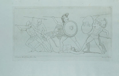 First editions of the Odyssey and the Iliad of Homer, by John Flaxman and Thomas Piroli.