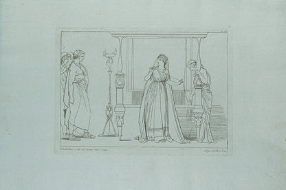 First editions of the Odyssey and the Iliad of Homer, by John Flaxman and Thomas Piroli.