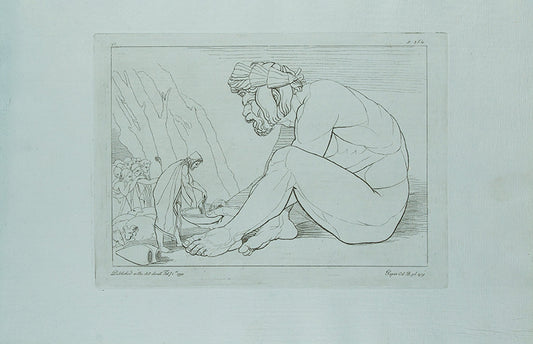 First editions of the Odyssey and the Iliad of Homer, by John Flaxman and Thomas Piroli.