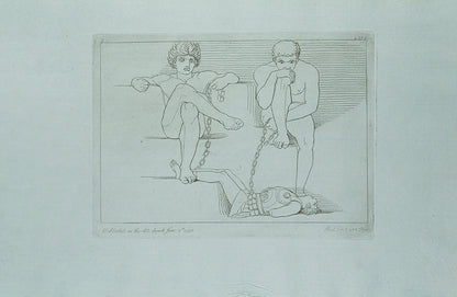 First editions of the Odyssey and the Iliad of Homer, by John Flaxman and Thomas Piroli.