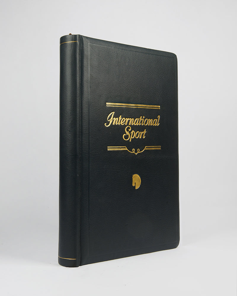 Internation Sport: Polo is a wonderful collection of the most notable contemporary polo players and their ponies with 45 black and white portraits, arranged by Alphons Stock.