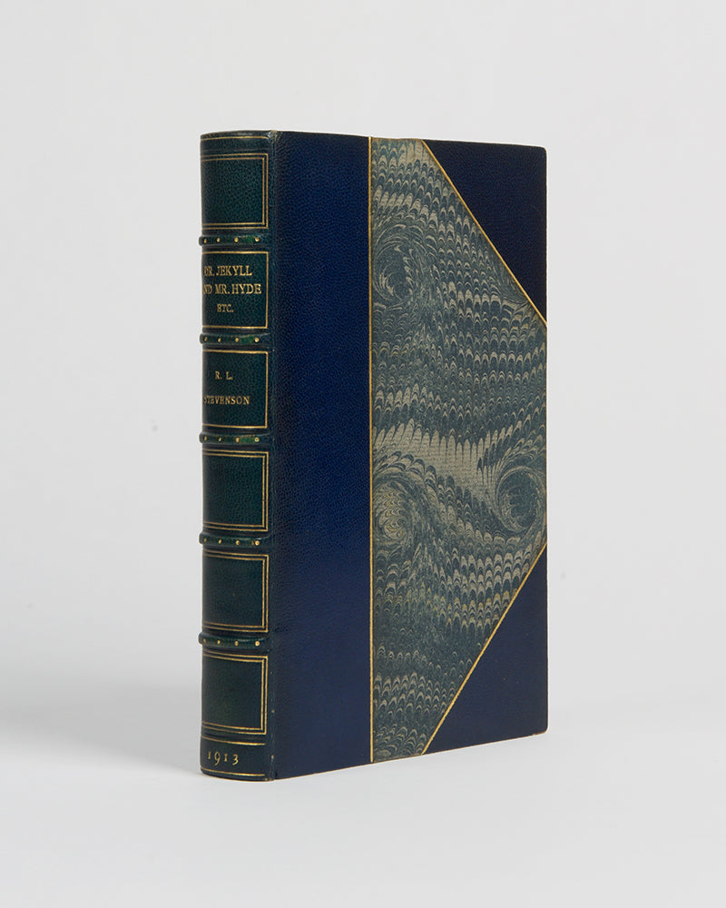 A later edition of The Strange Case of Dr Jekyll and Mr Hyde in a fine binding.