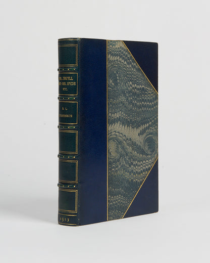 A later edition of The Strange Case of Dr Jekyll and Mr Hyde in a fine binding.