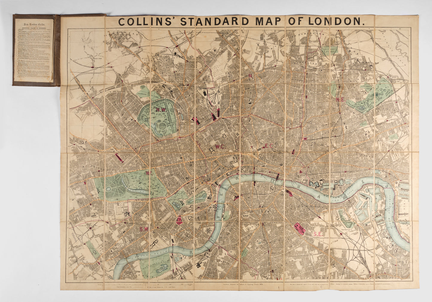 Collins' Standard Map of London