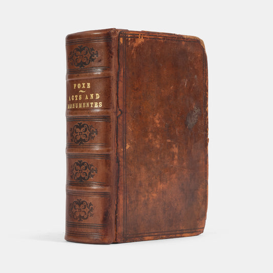 The first abridged edition of John Foxe's seminal history of the Protestant Reformation in England, The Actes and Monuments