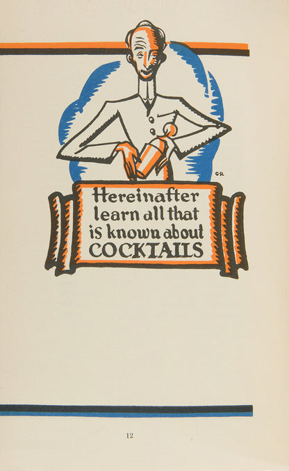 A handosme copy of The Savoy Cocktail Book by Harry Craddock. 