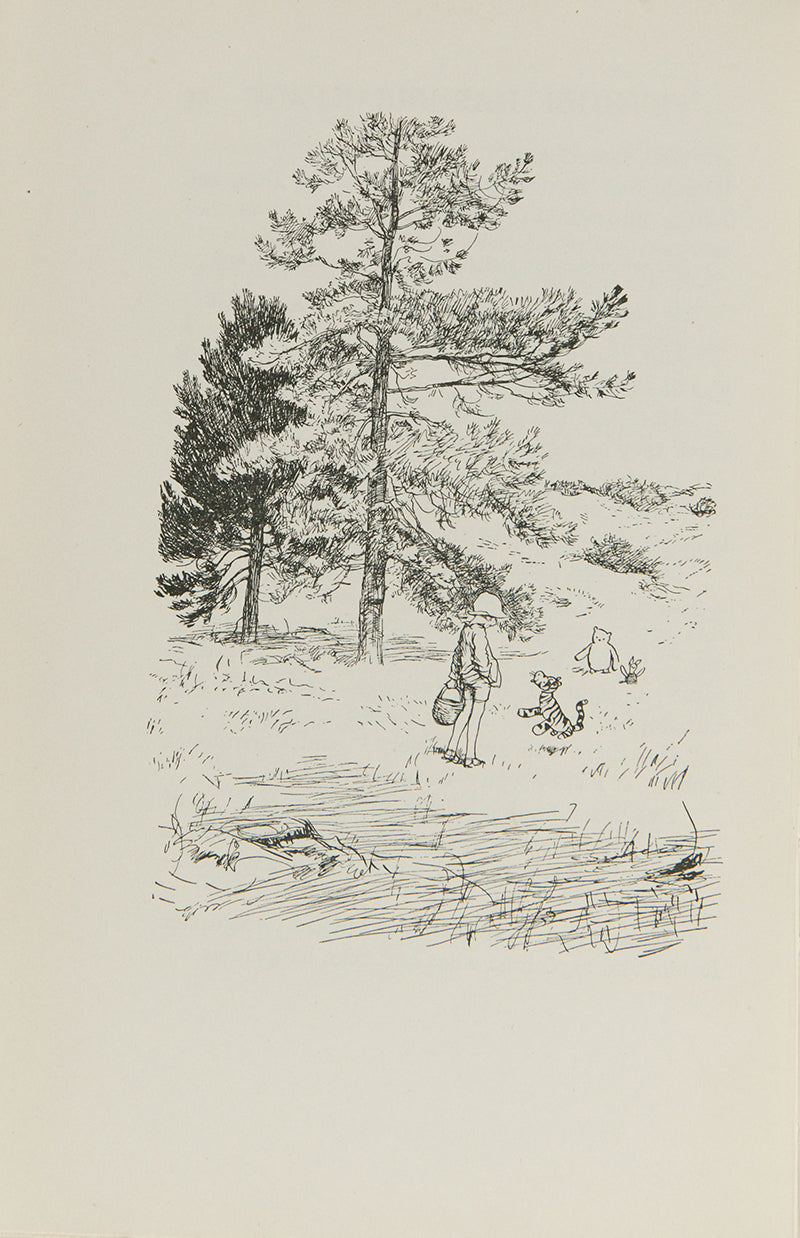 A lovely first edition of The House at Pooh Corner by A.A. Milne.
