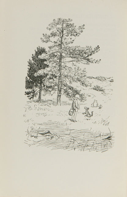 A lovely first edition of The House at Pooh Corner by A.A. Milne.