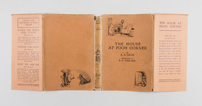 A lovely first edition of The House at Pooh Corner by A.A. Milne.
