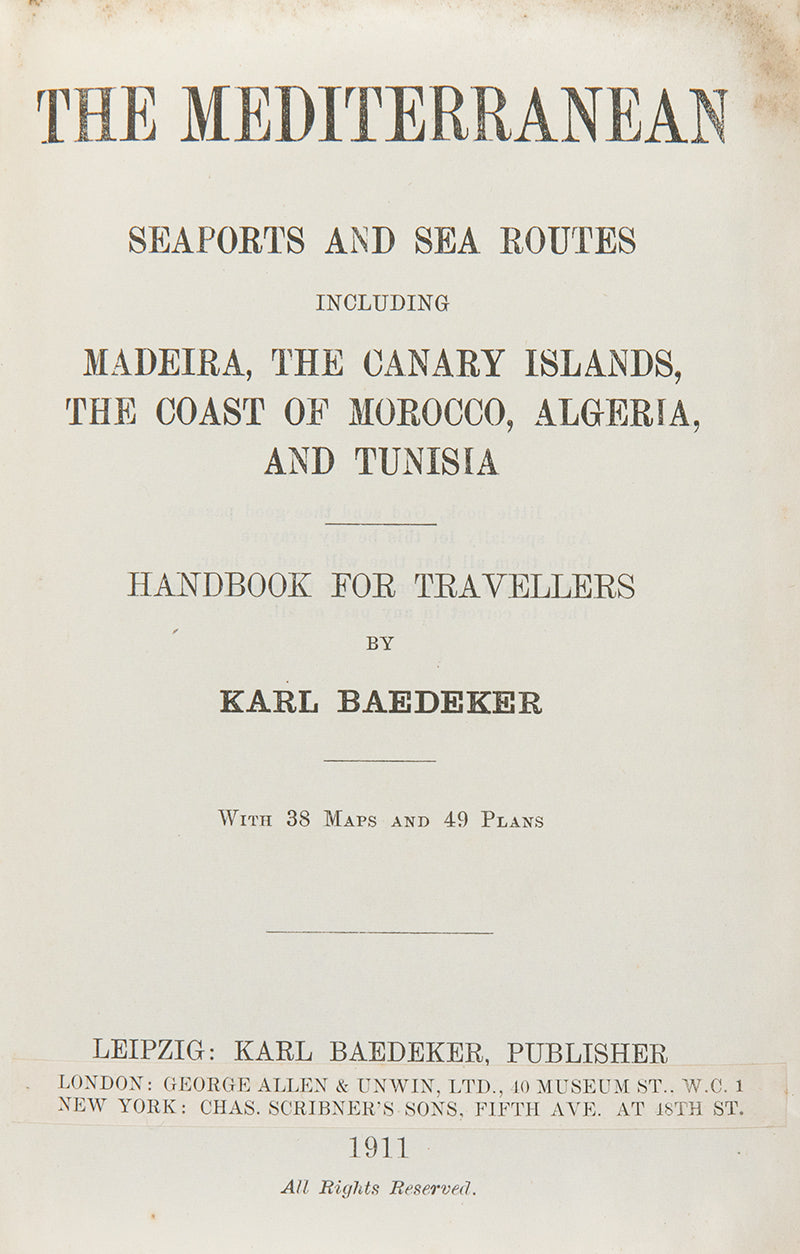 First and only edition of this title. 