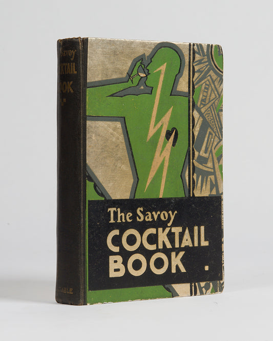 A first edition of the Art Deco classic, Harry Craddock's Savoy Cockatil Book.