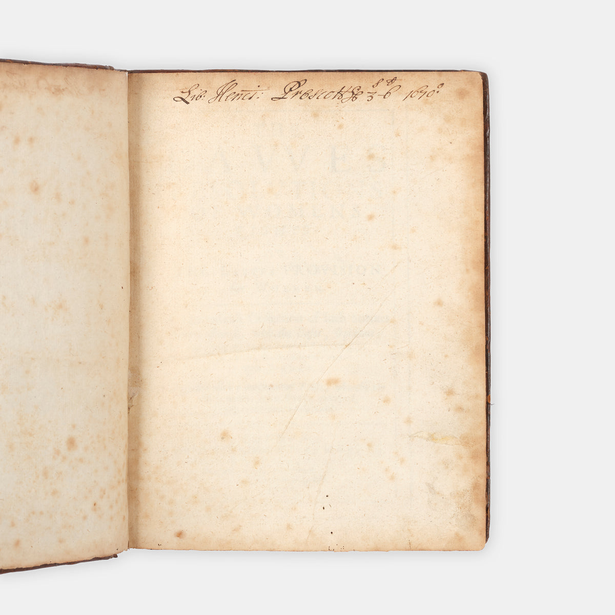 The first edition of the first book in the English languages devoted to the Lawes Resolutions of Womens Rights, anonymously printed and attributed to Sir John Dodderidge