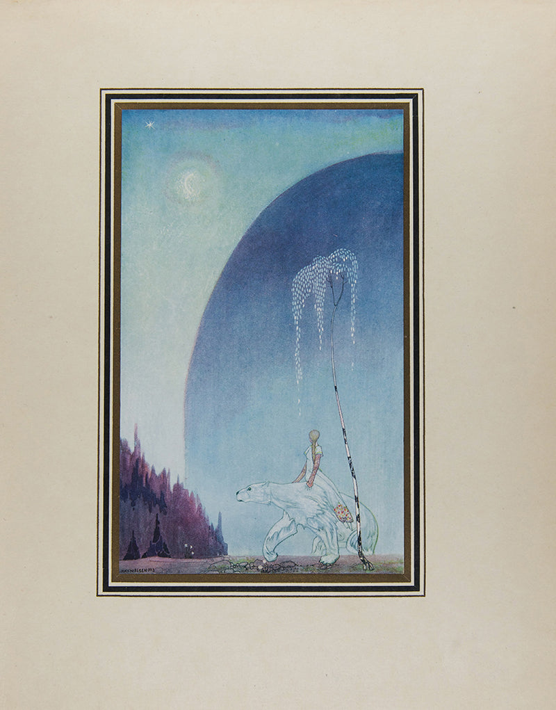 A beautiful copy of East of the Sun and West of the Moon illustrated by Kay Nielsen.