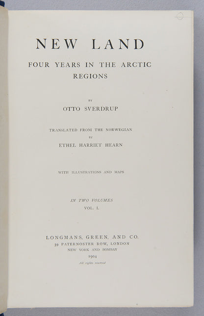 Narrative of the second Fram Expedition. 