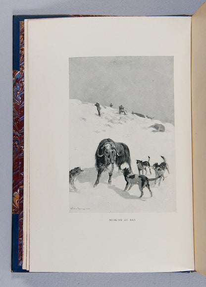 First edition of On Snow-Shoes to the Barren Grounds by Caspar Whitney, a handsomely bound copy of this account of hunting around Hudson's Bay.