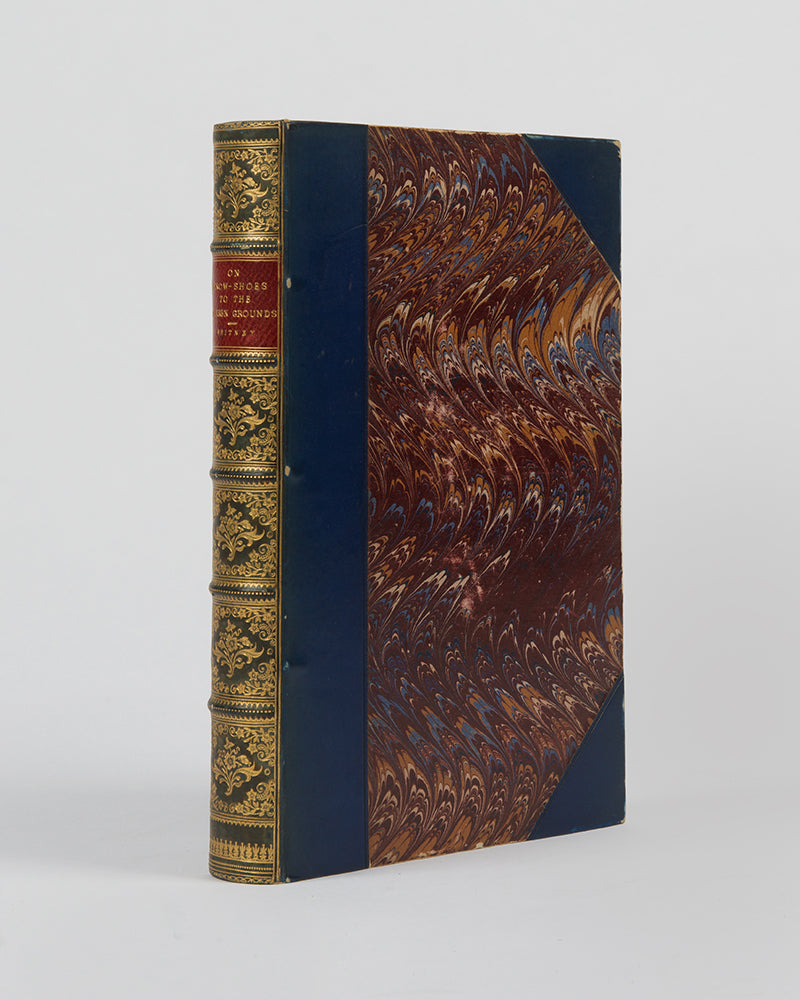 First edition of On Snow-Shoes to the Barren Grounds by Caspar Whitney, a handsomely bound copy of this account of hunting around Hudson's Bay.