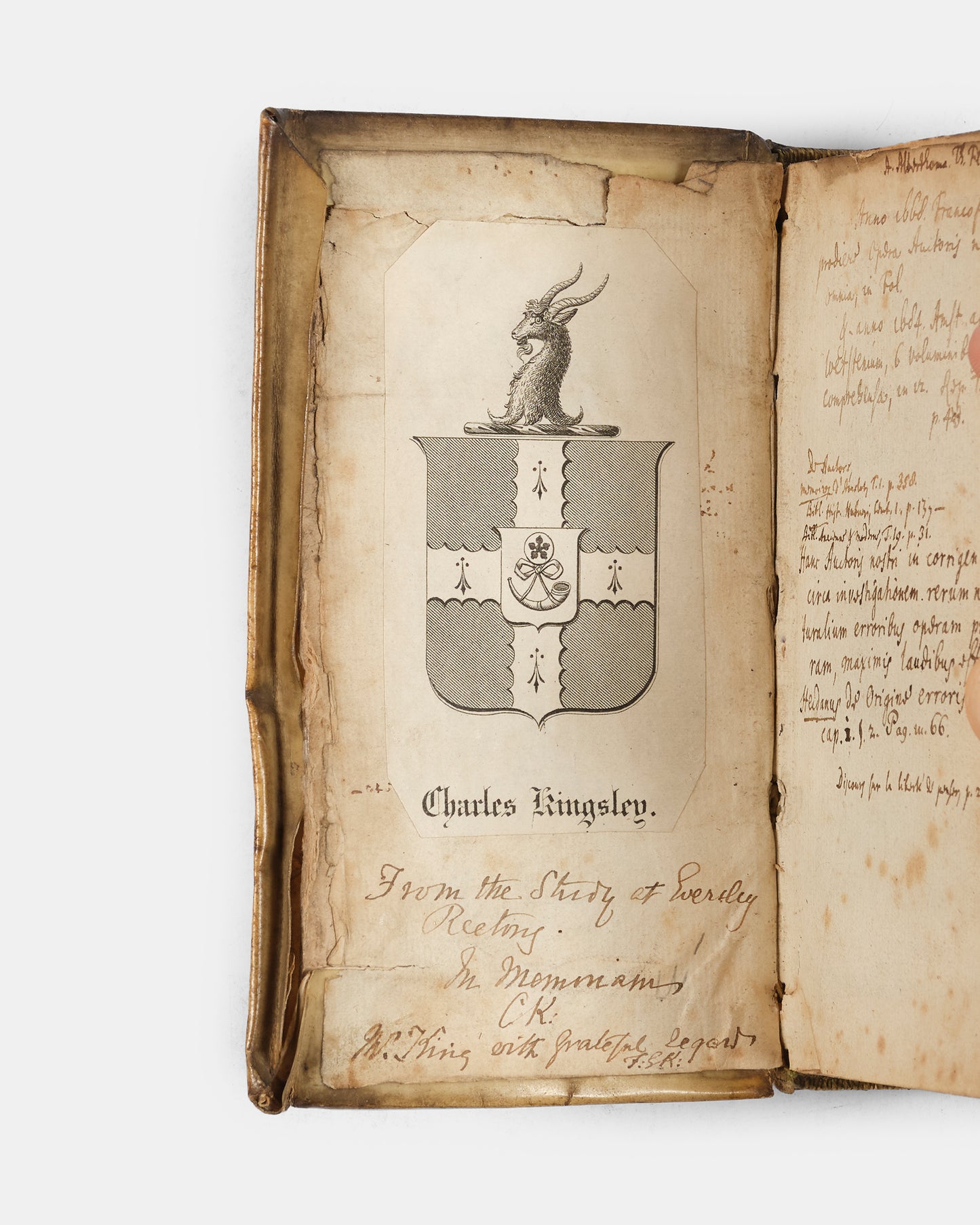 A handsome pocket-edition of the King James Bible in nineteenth-century purple calf