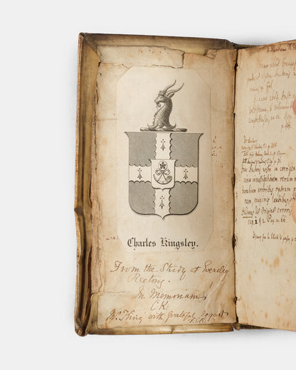 A handsome pocket-edition of the King James Bible in nineteenth-century purple calf