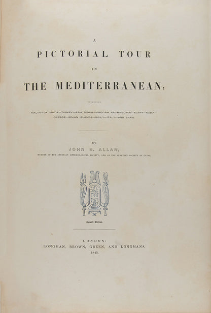 Second of the author's travels round the Mediterranean.
