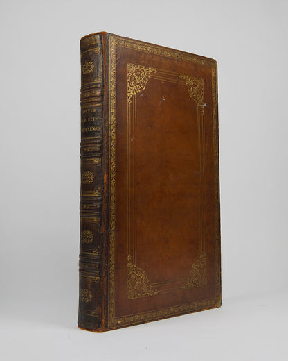 A handsomely bound set of the first ten volumes of the <em>Transactions of the Horticultural Society.</em>