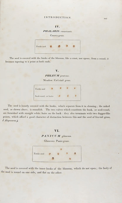 A handsomely bound set of the first ten volumes of the <em>Transactions of the Horticultural Society.</em>