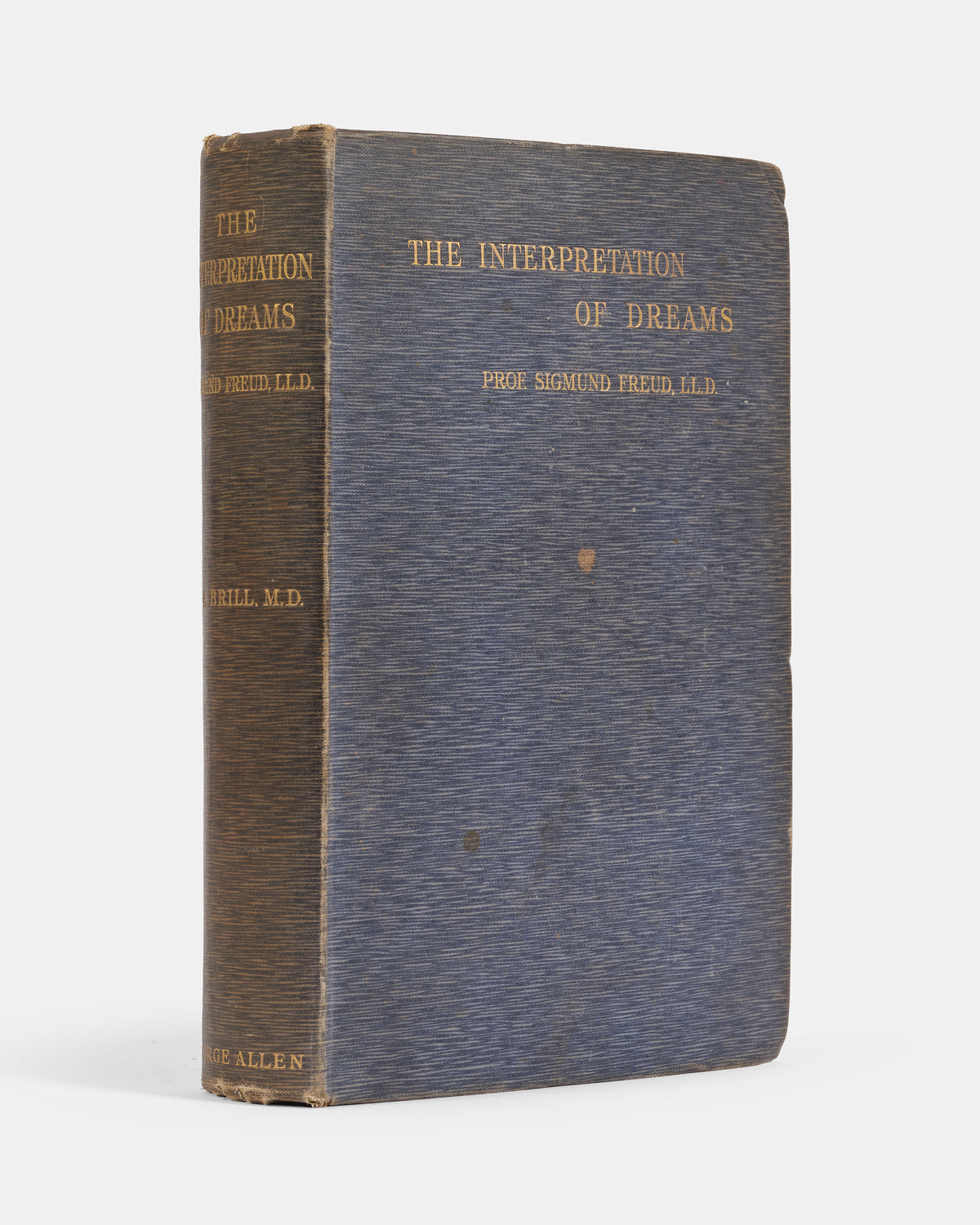 The third impression, printed the same year as the first of Sigmund Freud's Interpretation of Dreams