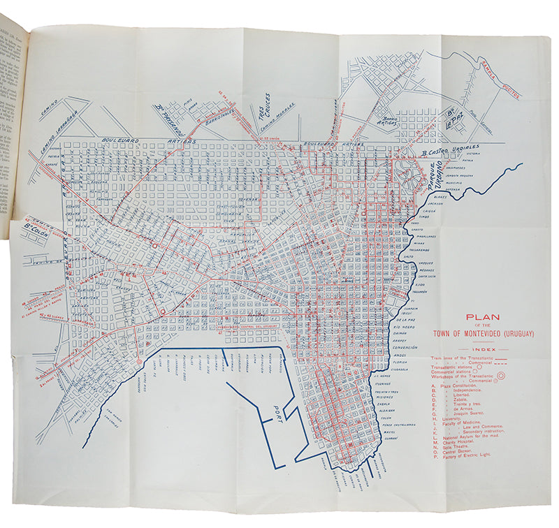 Maps include Montevideo, Buenos Airesand La Plata. 