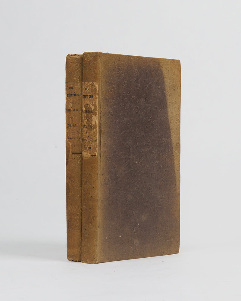 First edition of The Thugs or Phansigars of India, a scarce American printed publication expanding on the previous works by Sir William Henry Sleeman (1788-1856) on the 'Thugs'.