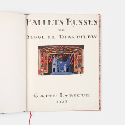 A finely bound collection of Ballets Russes programmes and souvenir publications.