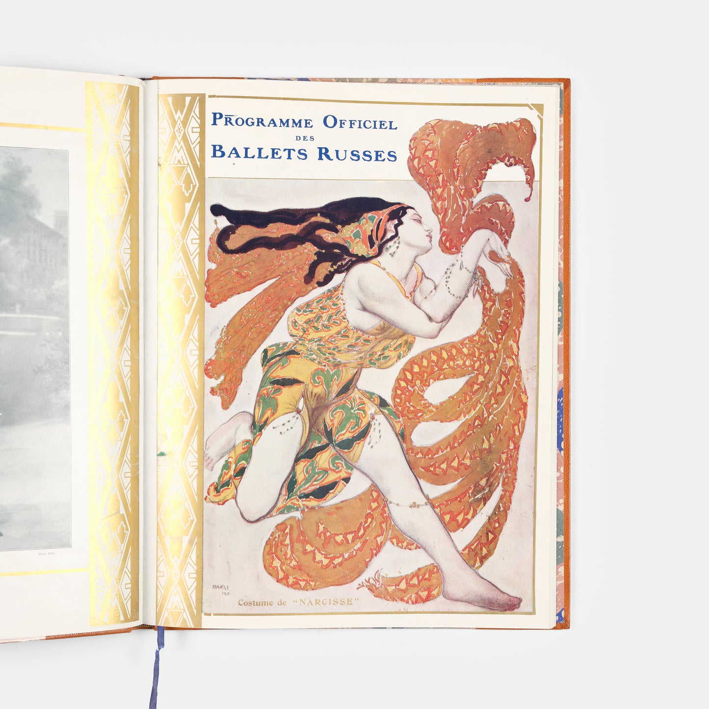 A finely bound collection of Ballets Russes programmes and souvenir publications.