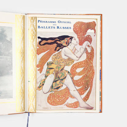 A finely bound collection of Ballets Russes programmes and souvenir publications.