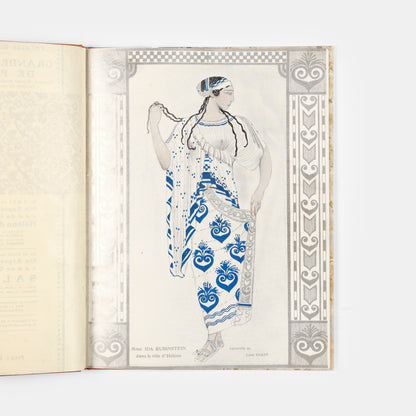 A finely bound collection of Ballets Russes programmes and souvenir publications.