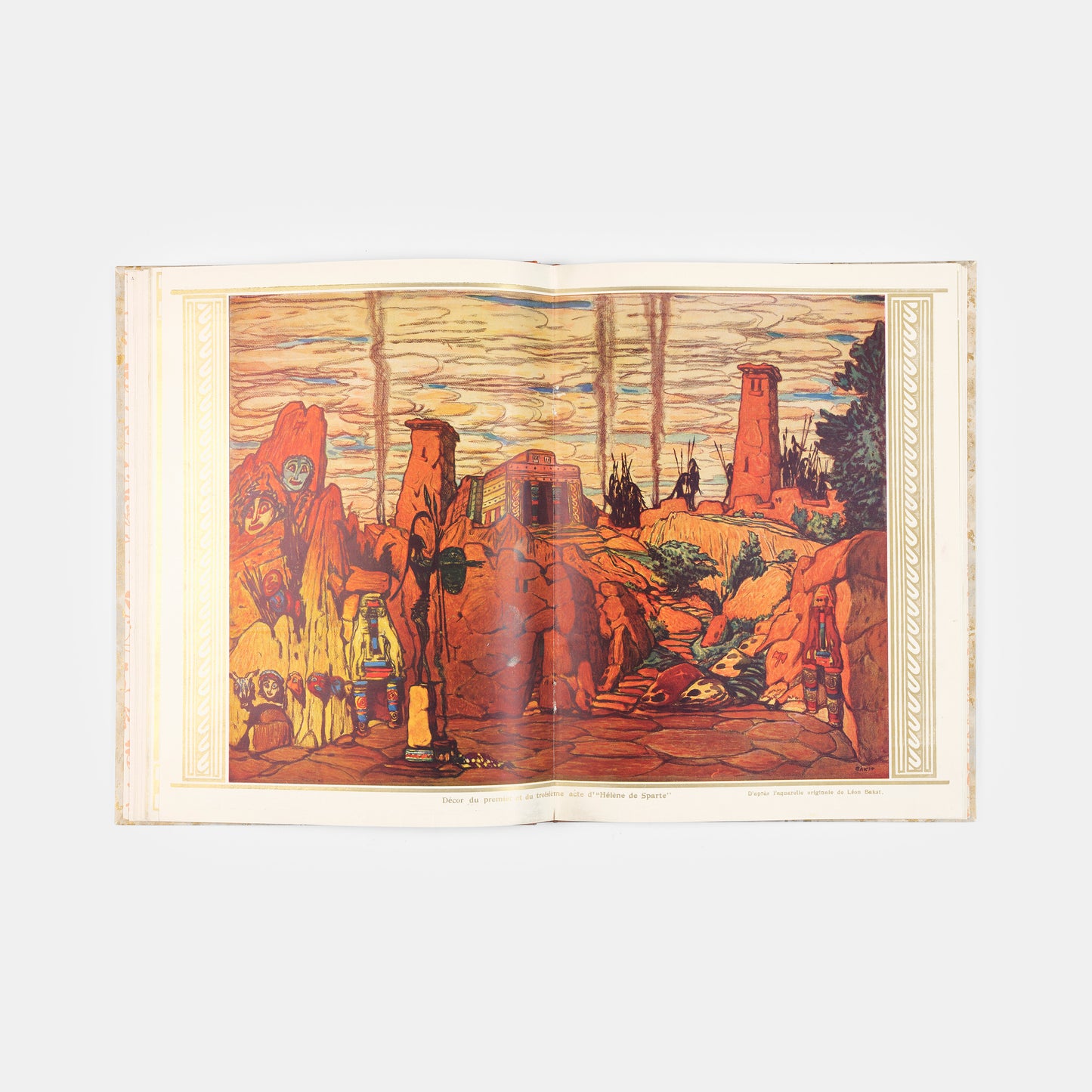 A finely bound collection of Ballets Russes programmes and souvenir publications.