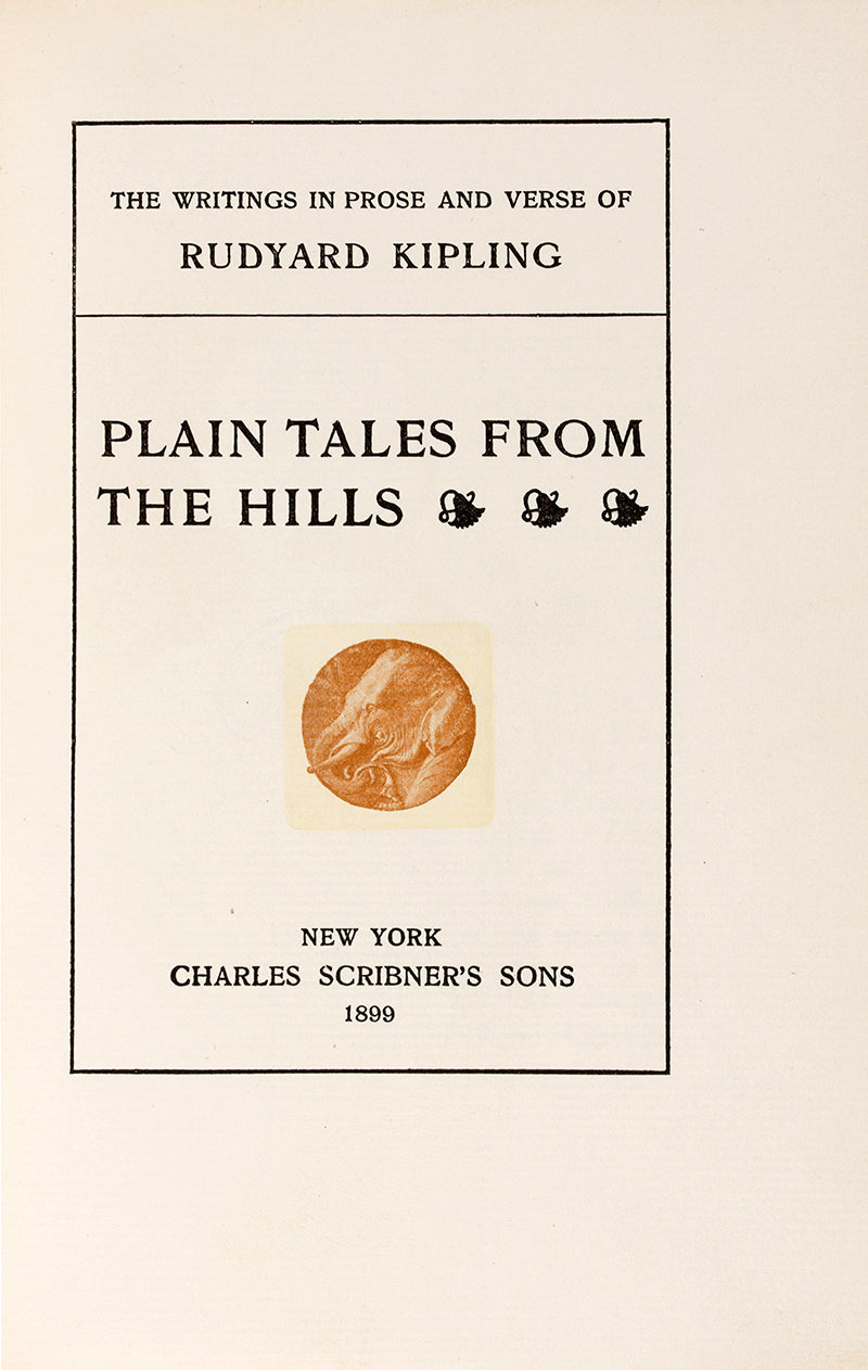 A handsome set of The Writings in Prose and Verse by the prolific Rudyard Kipling.
