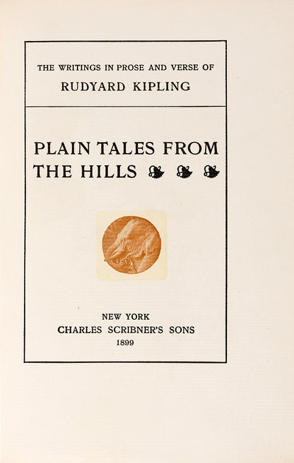 A handsome set of The Writings in Prose and Verse by the prolific Rudyard Kipling.